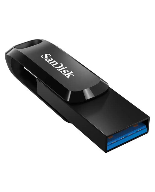 Pendrive Sandisk Ultra Dual Drive Go 32 GB, USB-C y USB-A Negro-2