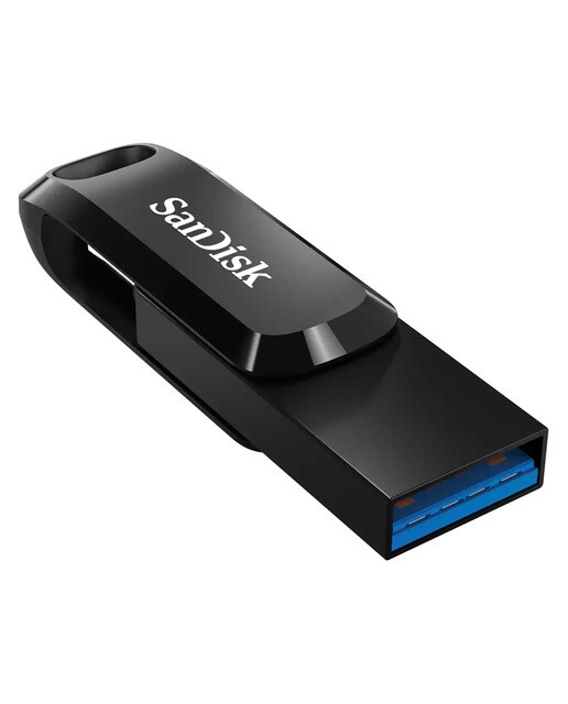 Pendrive Sandisk Ultra Dual Drive Go 64 GB, USB-C y USB-A Negro-2