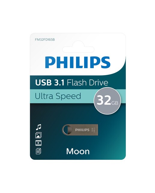 Imagen 0 de Pendrive Philips Moon Edition 32 GB USB 3.1