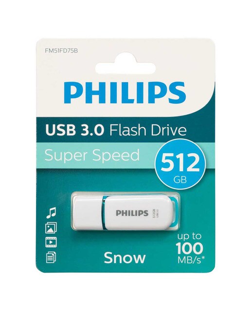 Imagen 0 de Pendrive Philips Snow USB 3.0 512 GB