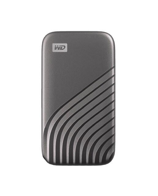 Disco duro externo SSD Western Digital My Passport 1TB USB 3.1 - Gris Gris-1
