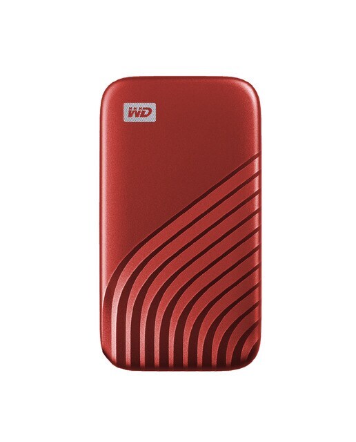 Disco duro externo SSD Western Digital My Passport 1TB USB 3.1 Rojo