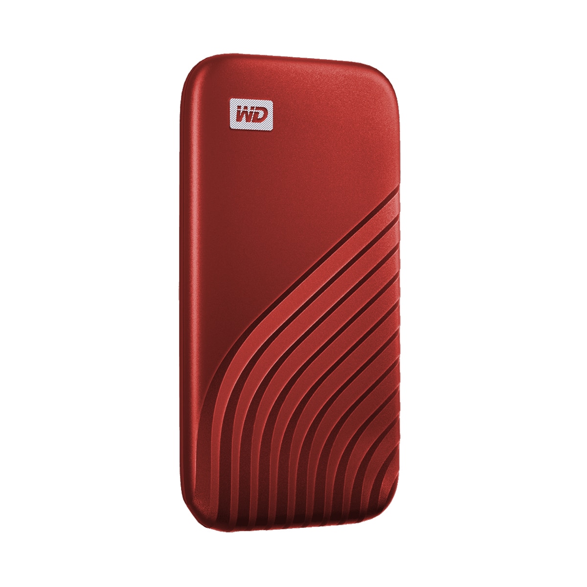 Disco duro externo SSD Western Digital My Passport 1TB USB 3.1 Rojo Rojo-2