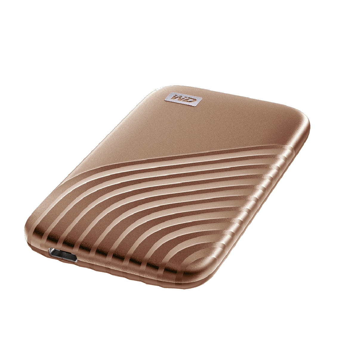 Disco duro externo SSD Western Digital My Passport 1TB USB 3.1 Oro Oro-4
