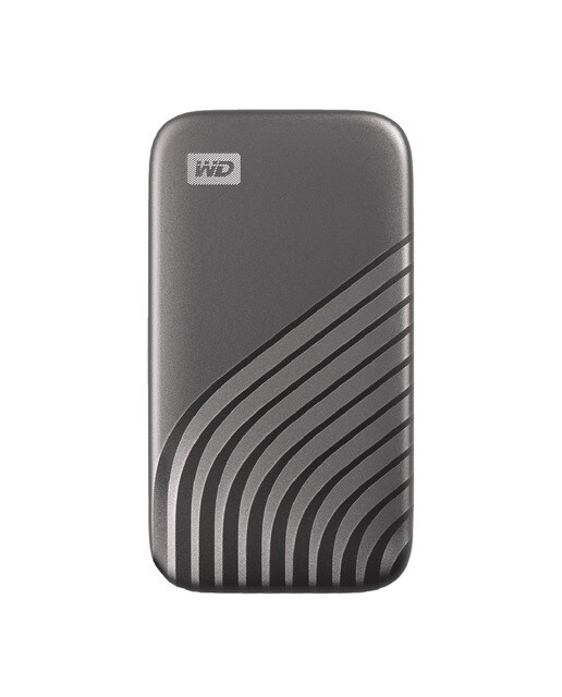 Disco duro externo SSD Western Digital My Passport 2TB USB 3.1 - Gris Gris-1