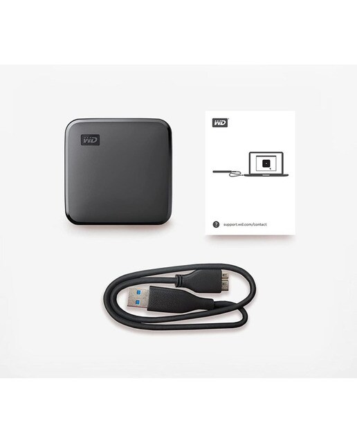 Disco SSD Externo Western Digital Elements SE 2TB, USB 3.0 Preto-5