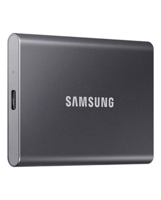 Disco duro externo SSD Samsung PSSD T7 1 TB, USB 3.2 - Negro Negro-1