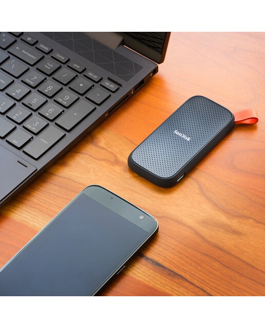 Disco Externo Portátil SanDisk Portable SSD 1TB USB-C 3.2 Azul-6