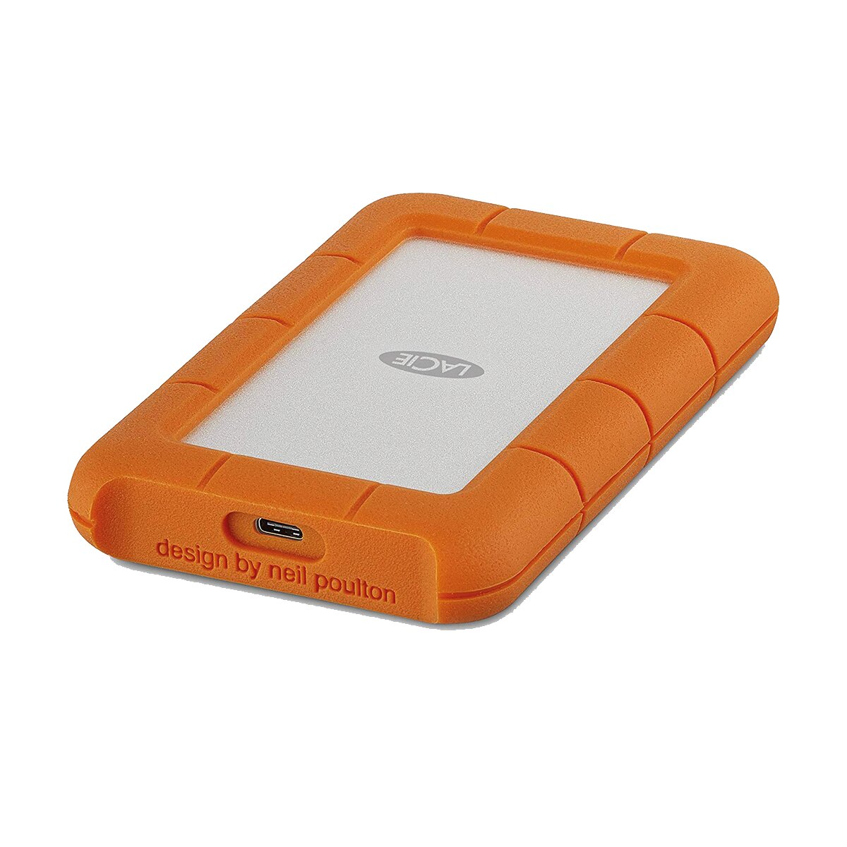 Disco duro externo portátil LaCie Rugged 2TB USB-C naranja Naranja-2