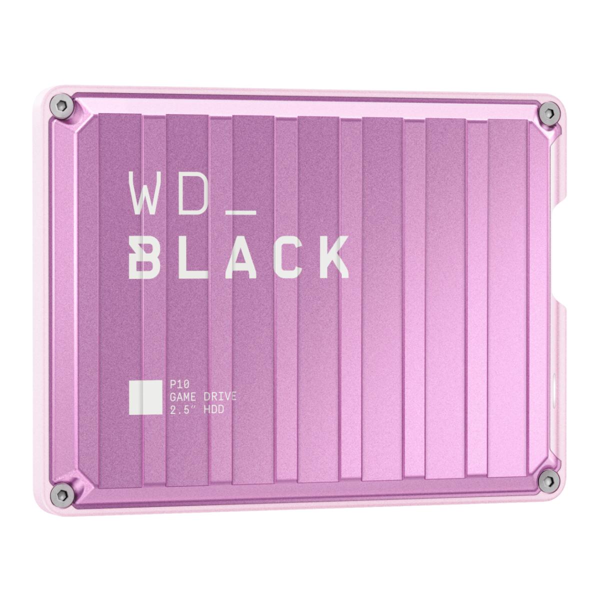 Disco duro portátil Western Digital WD_BLACK P10 Game Drive, 2TB, USB 3.2 Rosa-4
