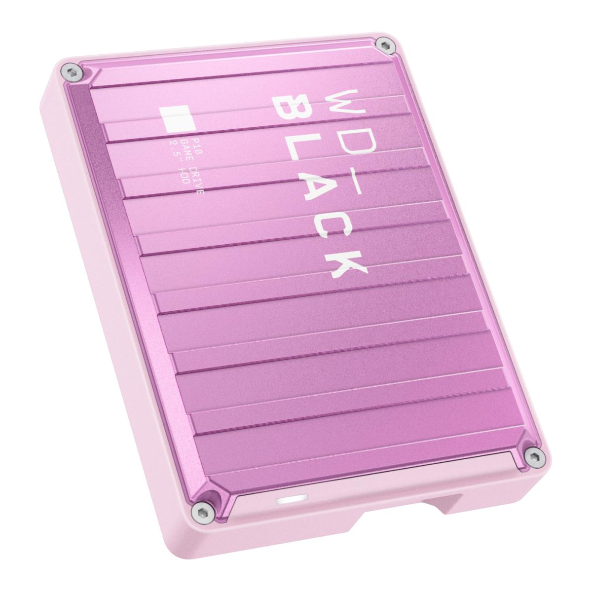 Disco duro portátil Western Digital WD_BLACK P10 Game Drive, 4TB, USB 3.2 Rosa-2