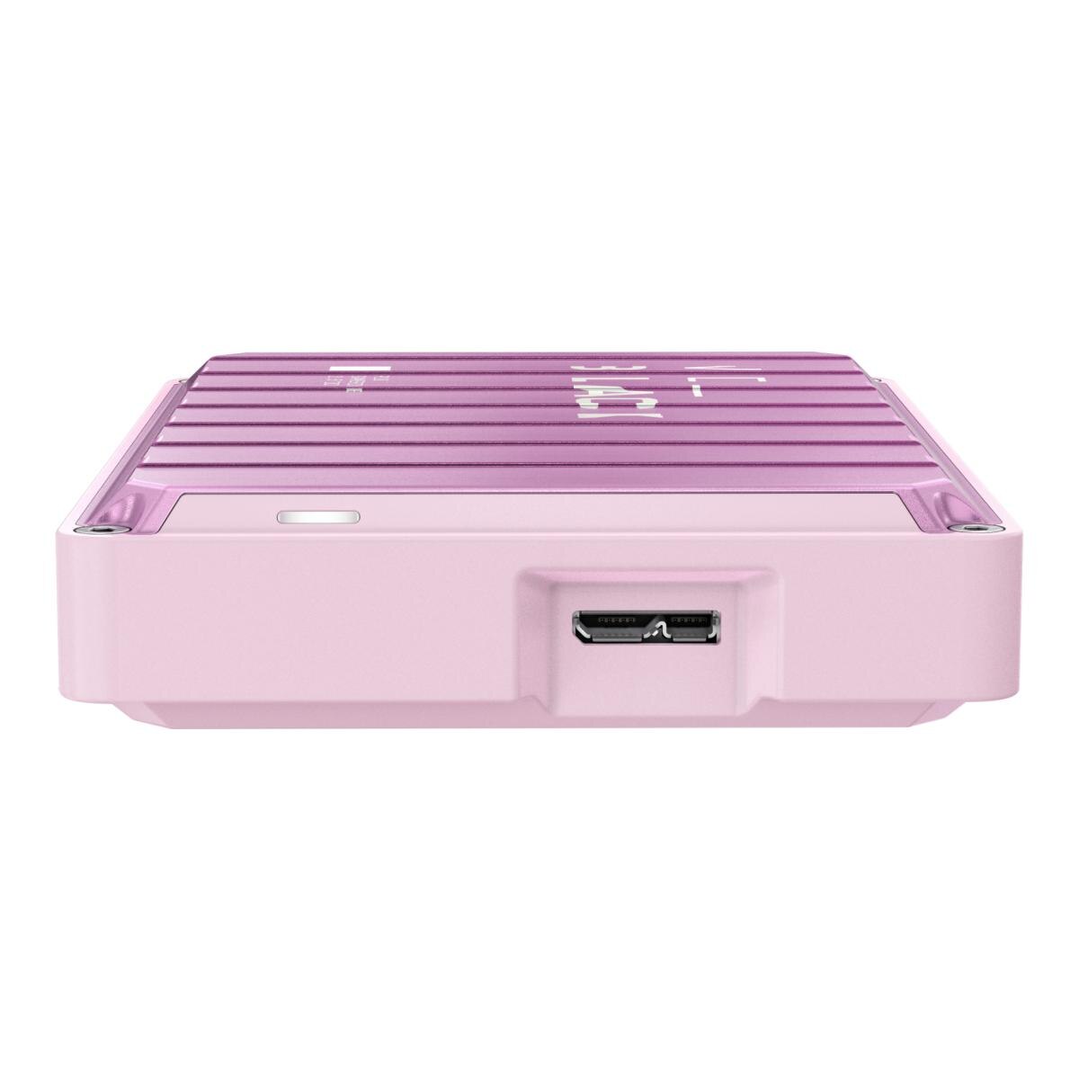Disco duro portátil Western Digital WD_BLACK P10 Game Drive, 4TB, USB 3.2 Rosa-3