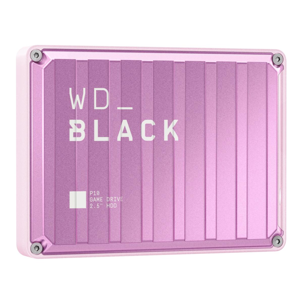 Disco duro portátil Western Digital WD_BLACK P10 Game Drive, 4TB, USB 3.2 Rosa-4