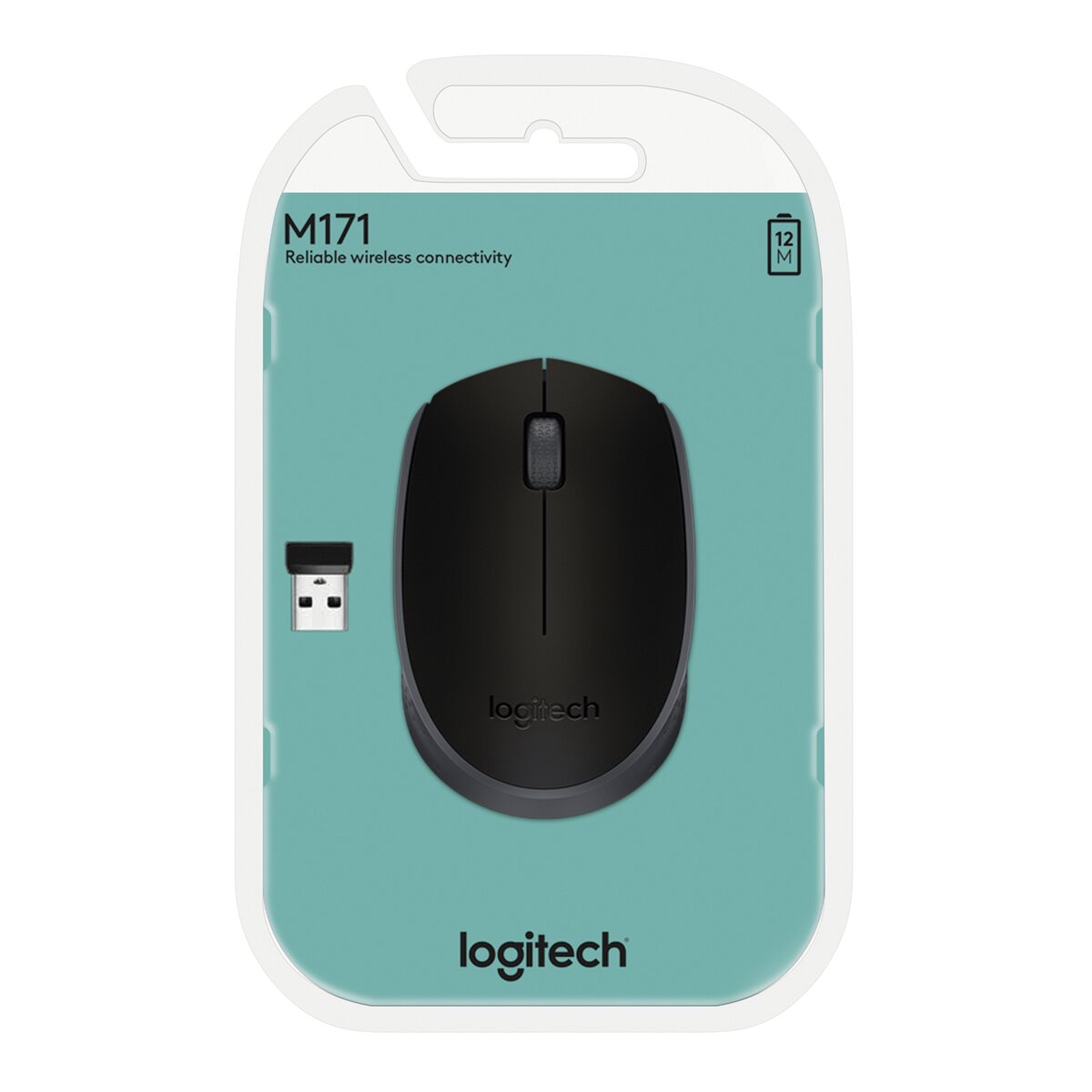 Ratón inalámbrico Logitech M171 Negro Negro / Gris-4