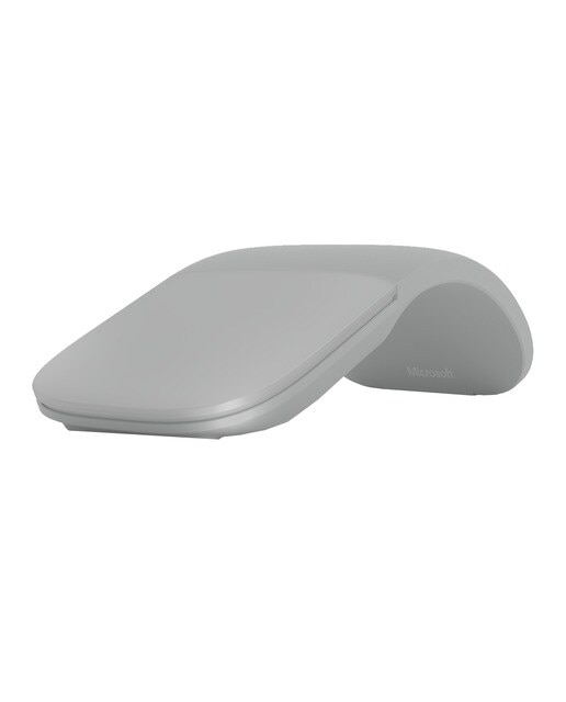 Ratón inalámbrico Microsoft Arc Mouse gris para Surface Gris-1