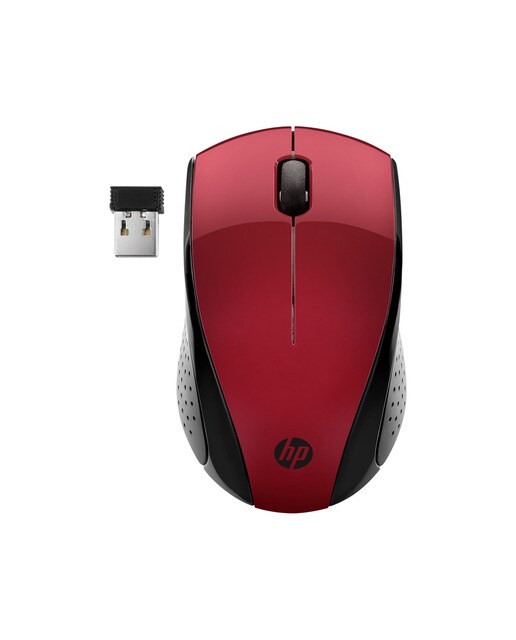 Imagen 0 de Ratón inalámbrico HP 220 Rojo