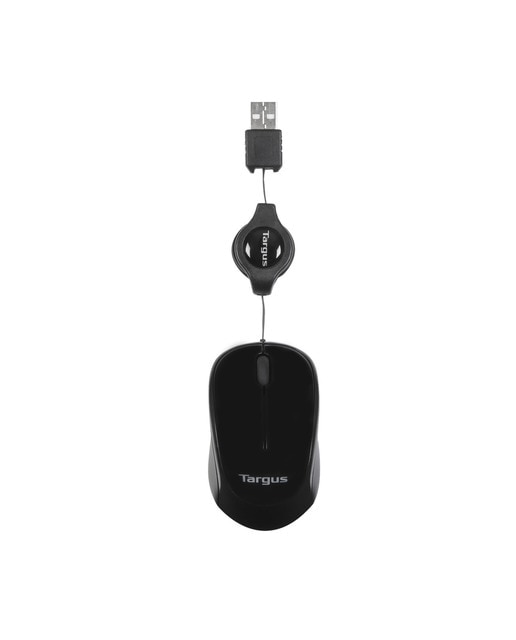 Imagen 0 de Ratón óptico Targus AMU75EU con cable retráctil
