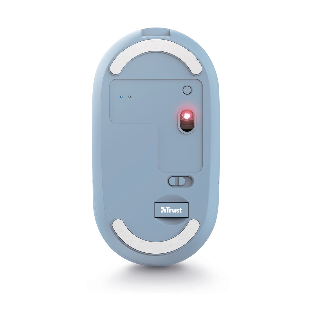 Ratón inalámbrico recargable Trust Puck azul Bluetooth Azul-4