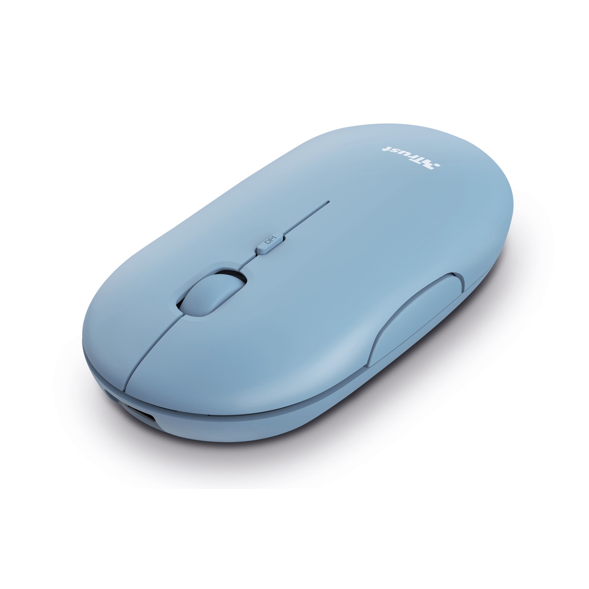 Ratón inalámbrico recargable Trust Puck azul Bluetooth Azul-6