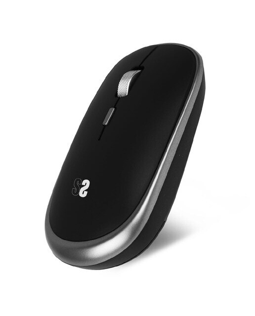 Mini ratón inalámbrico Subblim SUBMO-RFM0002 - Negro Negro-1
