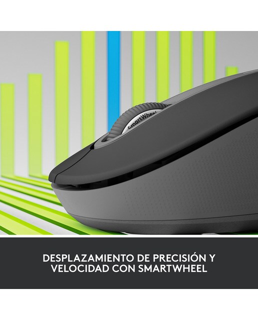 Ratón óptico inalámbrico Logitech Signature M650 Grande Grafito Grafito-2