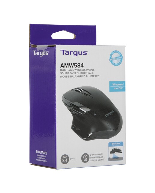 Ratón inalámbrico Targus AMW584GL 1600 DPI, Sensor Blue Trace Negro-12