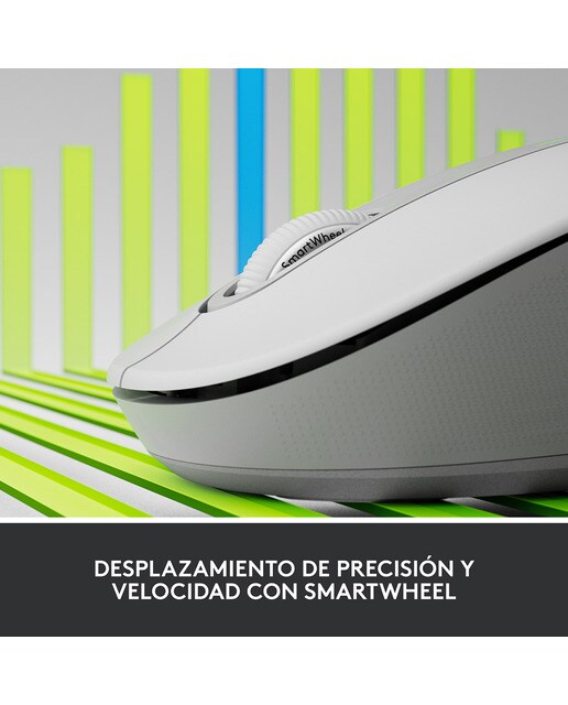 Ratón inalámbrico Logitech Signature M650 Medium Blanco Blanco-2