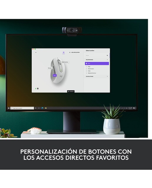 Ratón inalámbrico Logitech Signature M650 Medium Blanco Blanco-5