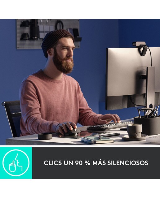 Ratón inalámbrico Logitech MX Master 3S grafit - Grafito Grafito-3
