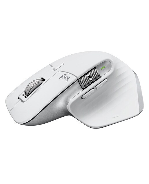 Ratón inalámbrico Logitech MX Master 3S gris pálido Gris claro-1