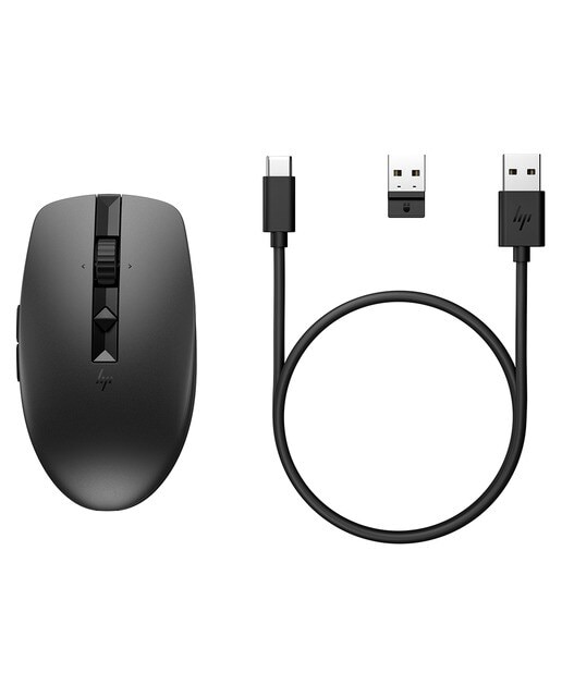 Ratón inalámbrico recargable HP 710 Negro-8