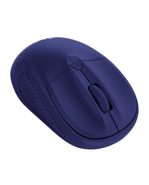 Ratón inalámbrico Trust Primo Wireless Matt azul Azul-4