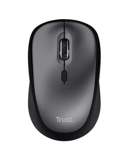 Trust - Ratón inalámbrico silencioso Trust Yvi+ negro.