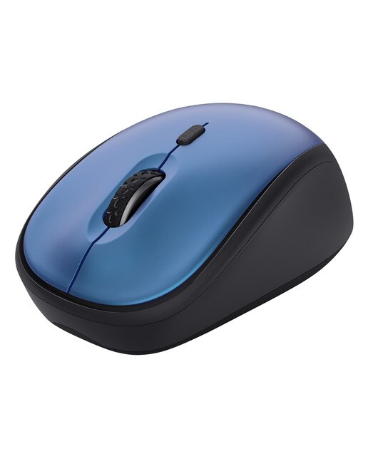Ratón inalámbrico silencioso Trust Yvi+ - Azul Azul-2
