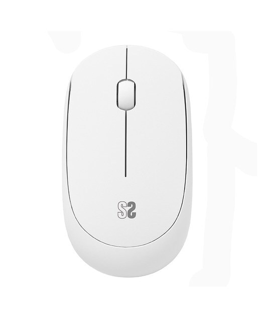 Ratón Subblim inalámbrico, silencioso, ambidiestro, USB, blanco Blanco · El Corte Inglés — oferta en El Corte Inglés