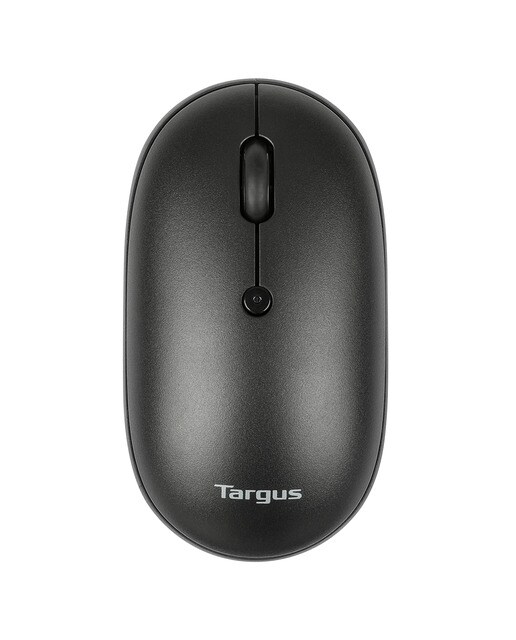 TARGUS - Ratón óptico inalámbrico Targus, tamaño compacto, antimicrobiano, modo dual, Bluetooth y 2.4 GHz.