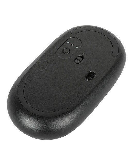 Ratón óptico inalámbrico Targus, tamaño compacto, antimicrobiano, modo dual, Bluetooth y 2.4 GHz Negro-3