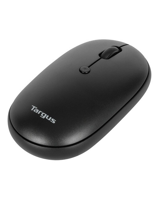 Ratón óptico inalámbrico Targus, tamaño compacto, antimicrobiano, modo dual, Bluetooth y 2.4 GHz Negro-4