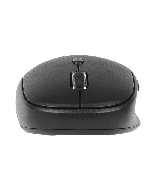 Ratón óptico inalámbrico Targus Midsize Comfort, antimicrobiano, modo dual, Bluetooth y 2.4 GHz Negro-6