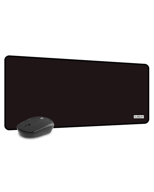 Imagem 0 de Conjunto de Rato Sem Fios e Tapete de Rato Subblim Harmony - Preto