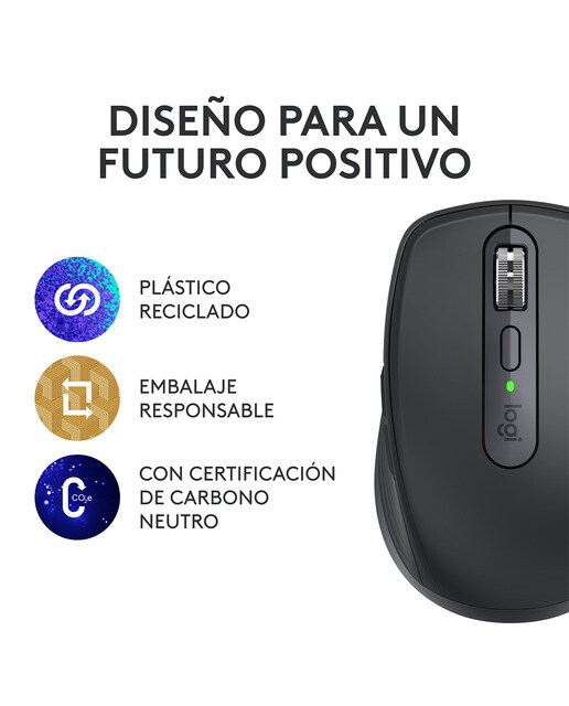 Ratón inalámbrico Logitech MX Anywhere 3S - Grafito Grafito-3