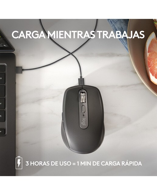 Ratón inalámbrico Logitech MX Anywhere 3S - Grafito Grafito-6