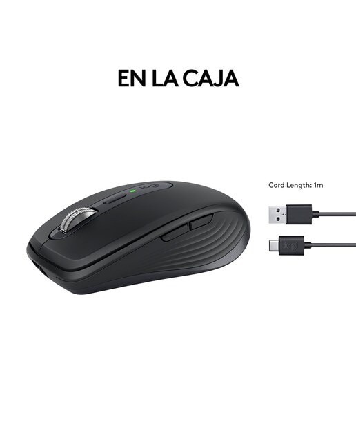 Ratón inalámbrico Logitech MX Anywhere 3S - Grafito Grafito-7