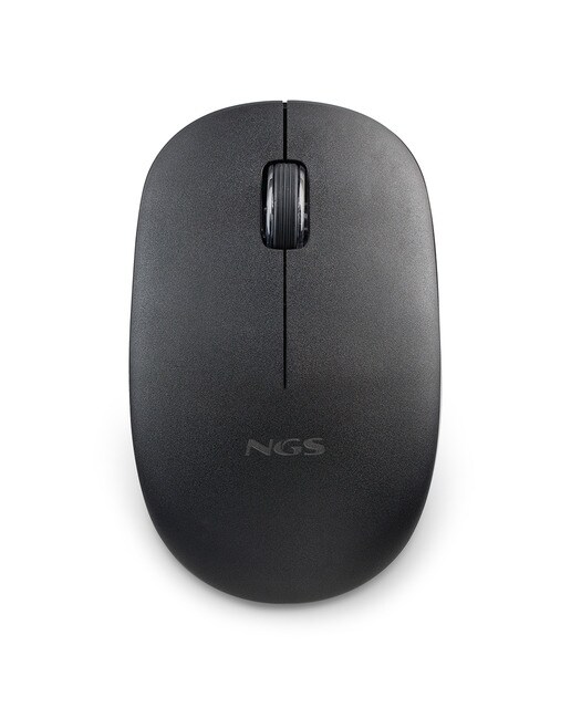 Imagen 0 de Ratón óptico inalámbrico NGS Fog Pro negro