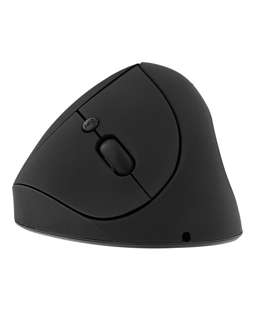 Mini ratón T'nB inalámbrico ergonómico vertical y recargable Negro-2
