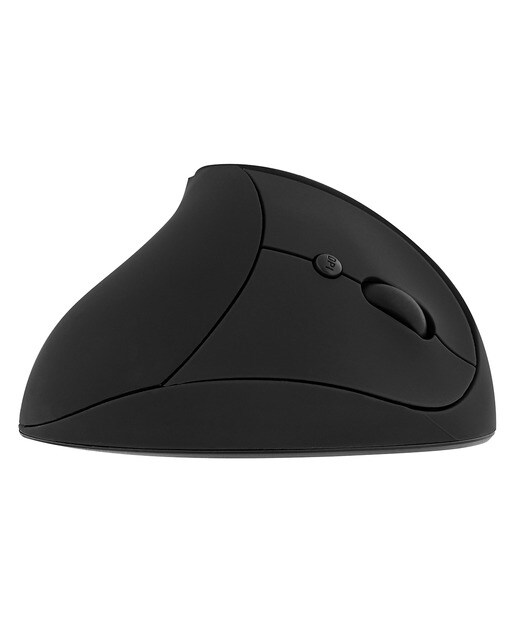 Mini ratón T'nB inalámbrico ergonómico vertical y recargable Negro-3