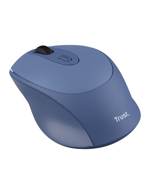 Ratón inalámbrico recargable Trust Zaya azul Azul-3