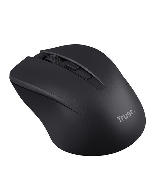 Ratón inalámbrico Trust Mydo negro Negro-2