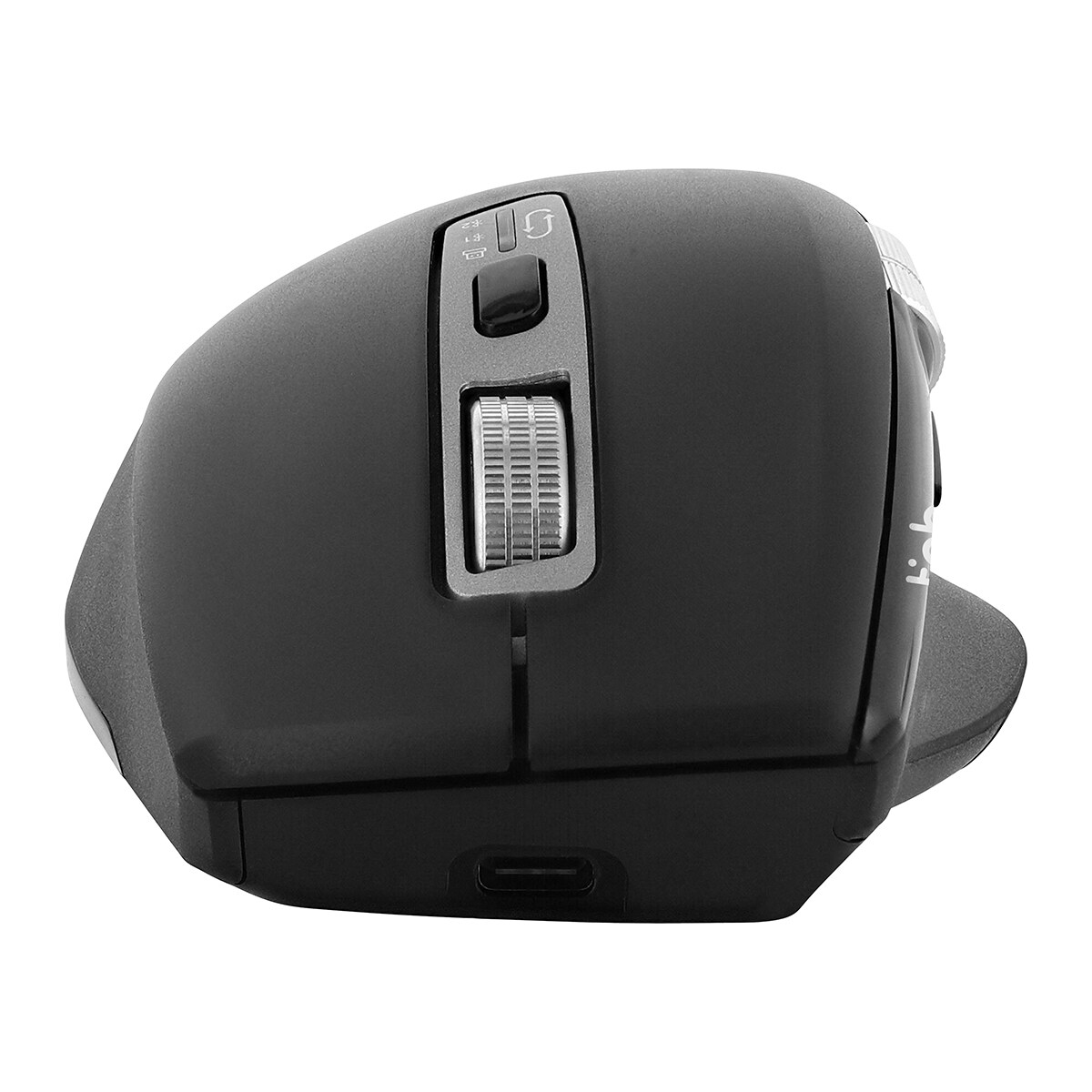 Ratón inalámbrico recargable de doble rueda T'nB INFINITEPRO Negro-4