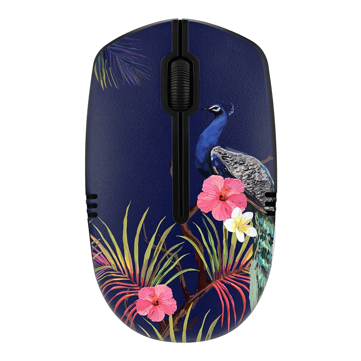 Pack de ratón inalámbrico + alfombrilla T'nB Tropic Negro-2